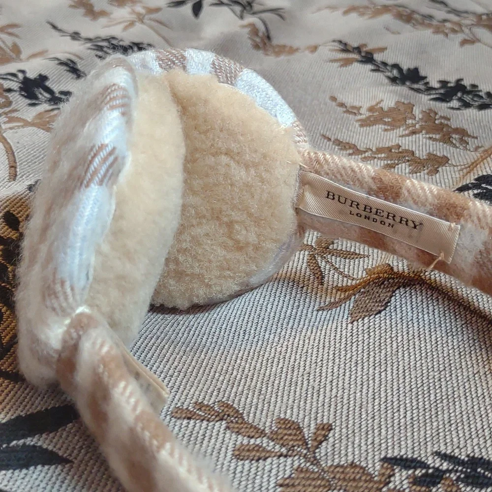 Burberry Nova Check Earmuffs - Picture 2 of 4